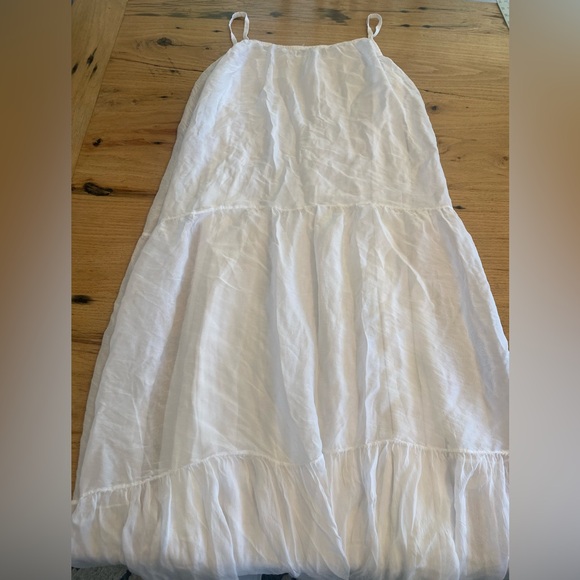 Bellambria Elegant White Silk Women's‎ Nightgown Large Preloved - Picture 6 of 6